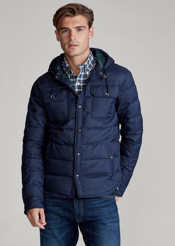 Polo Ralph Lauren Quilted Dunjakke Herre Danmark (VESKQ4075)